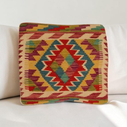 Coussin tissé main 40x40 housse de coussin Kelim