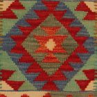 Coussin tissé main 40x40 housse de coussin Kelim