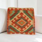 Housse de coussin tissé main 40x40 coussin décoratif kilim