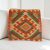 Housse de coussin tissé main 40x40 coussin décoratif kilim
