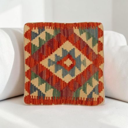 Housse de coussin tissé main 40x40 coussin décoratif kilim