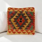 Housse de coussin tissé main 40x40 coussin décoratif kilim
