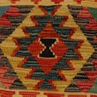 Housse de coussin tissé main 40x40 coussin décoratif kilim