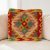 Housse de coussin tissé main 40x40 coussin décoratif kilim
