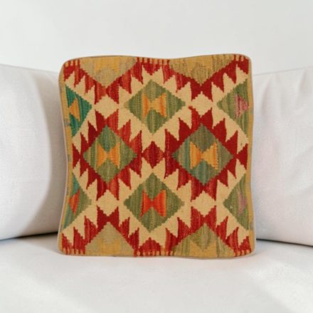 Housse de coussin tissé main 40x40 coussin décoratif kilim
