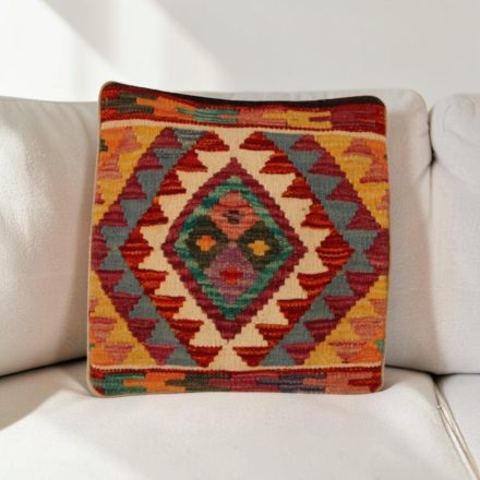 coussin décoratif kilim 40x40 housse de coussin tissée main