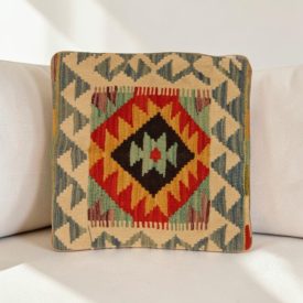   coussin décoratif kilim 40x40 housse de coussin tissée main