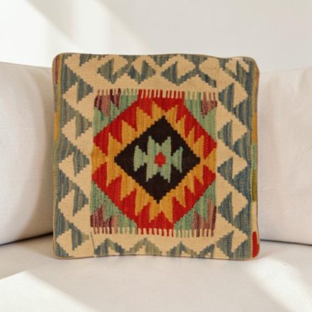 coussin décoratif kilim 40x40 housse de coussin tissée main