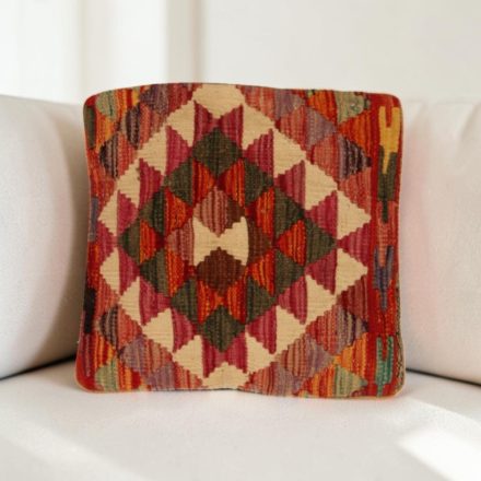 coussin décoratif kilim 40x40 housse de coussin tissée main