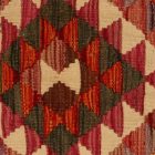 coussin décoratif kilim 40x40 housse de coussin tissée main