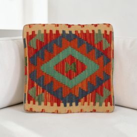   coussin décoratif kilim 40x40 housse de coussin tissée main