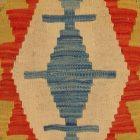 coussin décoratif kilim 40x40 housse de coussin tissée main