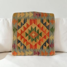   coussin décoratif kilim 40x40 housse de coussin tissée main