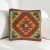 coussin décoratif kilim 40x40 housse de coussin tissée main