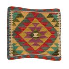 coussin décoratif kilim 40x40 housse de coussin tissée main