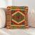 coussin décoratif kilim 40x40 housse de coussin tissée main