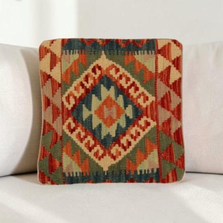 coussin décoratif kilim 40x40 housse de coussin tissée main