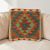 coussin décoratif kilim 40x40 housse de coussin tissée main