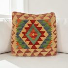coussin décoratif kilim 40x40 housse de coussin tissée main
