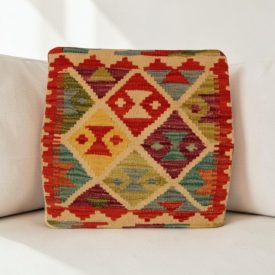   coussin décoratif kilim 40x40 housse de coussin tissée main