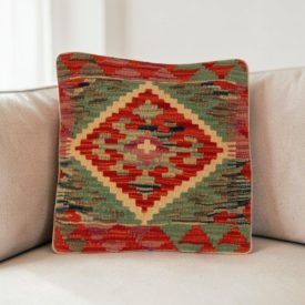   coussin décoratif kilim 40x40 housse de coussin tissée main