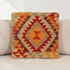 coussin décoratif kilim 40x40 housse de coussin tissée main