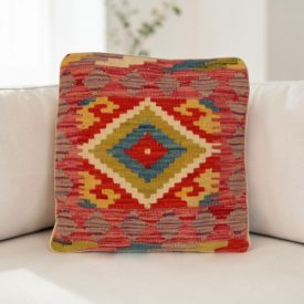   coussin décoratif kilim 45x45 housse de coussin Kelim tissée main