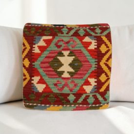   coussin décoratif kilim 40x40 housse de coussin tissée main