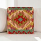 Coussin kilim 40x40 housse de coussin tissée main