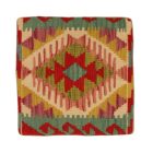 Coussin kilim 40x40 housse de coussin tissée main