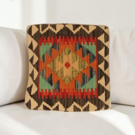 Coussin kilim 40x40 housse de coussin tissée main