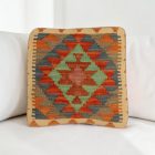 Coussin kilim 40x40 housse de coussin tissée main