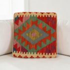 Coussin kilim 40x40 housse de coussin tissée main