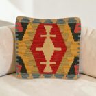 Coussin kilim 40x40 housse de coussin tissée main