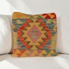 Coussin kilim 40x40 housse de coussin tissée main
