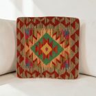 Coussin kilim 40x40 housse de coussin tissée main