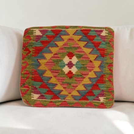 Coussin kilim 40x40 housse de coussin tissée main