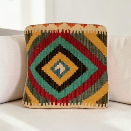 Coussin kilim 40x40 housse de coussin tissée main