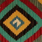 Coussin kilim 40x40 housse de coussin tissée main