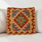 Coussin kilim 40x40 housse de coussin tissée main