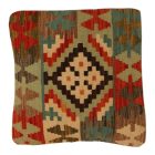 Coussin décoratif oriental 50x50 housse de coussin Kilim tissée à la main