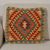 Coussin décoratif tissé à la main 50x50 housse de coussin Kilim