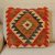 Coussin décoratif Kilim 50x50 housse de coussin tissée à la main