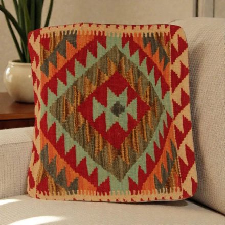 Housse de coussin Kilim 50x50 coussin décoratif tissé à la main