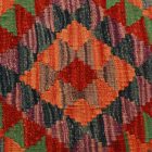 Coussin décoratif oriental 50x50 housse de coussin Kilim tissée à la main
