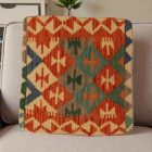 Housse de coussin Kilim tissée à la main Kilim 50x50 coussin décoratif afghan