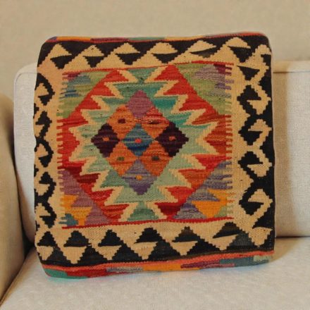 Housse de coussin Kilim 45x45 coussin décoratif tissé à la main
