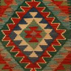 Housse de coussin Kilim 50x50 coussin tissé à la main