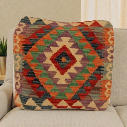 Housse de coussin Kilim afghan 50x50 coussin tissé à la main