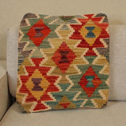 Coussin décoratif oriental 45x50 housse de coussin Kilim tissée à la main